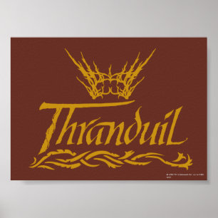 Thranduil Name Poster