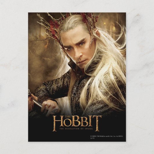 Thranduil Poster 1 Briefkaart (Voorkant)