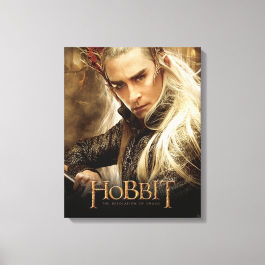 Thranduil Poster 1 Canvas Afdruk (Voorkant)