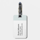 Thranduil, TAURIEL™ en LEGOLAS GREENLEAF™ Graphic Bagagelabel (Achterkant verticaal)