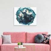 Thranduil, TAURIEL™ en LEGOLAS GREENLEAF™ Graphic Canvas Afdruk (Insitu (Woonkamer))