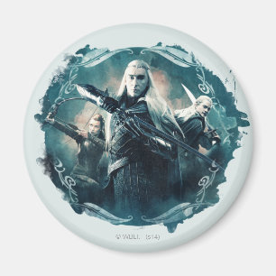 Thranduil, TAURIEL™ en LEGOLAS GREENLEAF™ Graphic Magneet