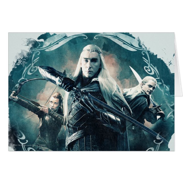 Thranduil, TAURIEL™, & LEGOLAS GREENLEAF™ Graphiqu (Devant horizontal)