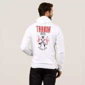 Thrash Metal gaat nooit dood Hoodie (Achterkant volledig)
