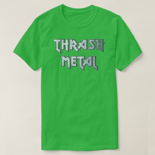 Thrash metal t-shirt (Design voorkant)