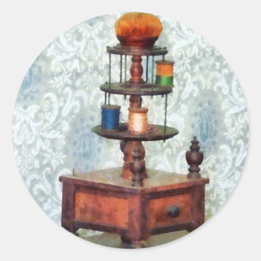 Thread Carousel Ronde Sticker (Voorkant)
