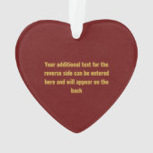 Thread d'or vintage Rebrodé customisé ou (dos)