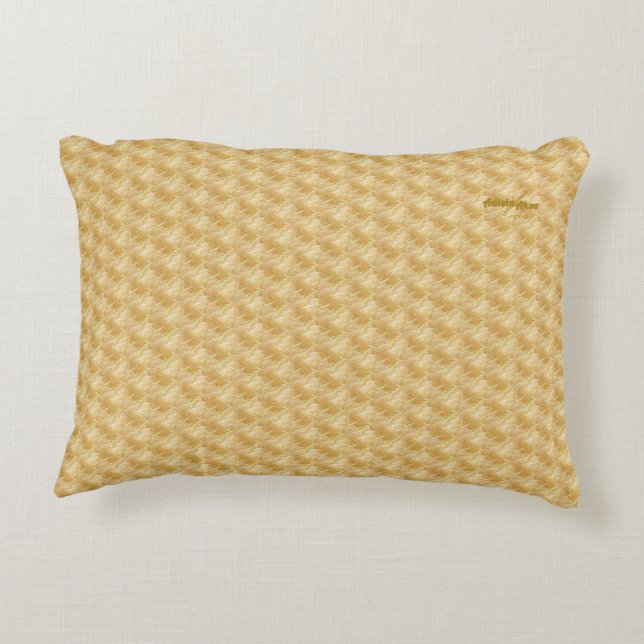 Thread of Gold Accent Pillow Kussen (Achterkant)