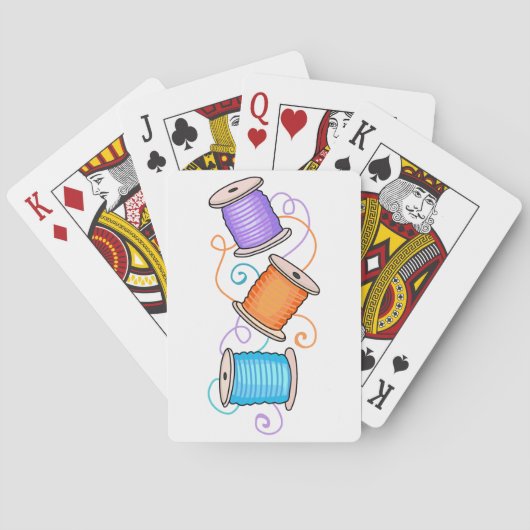 Thread Spools Pokerkaarten (Achterkant)