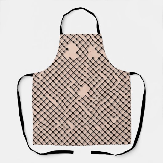 Threadbare Fishnets Apron Schort (Voorkant)