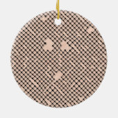 Threadbare Fishnets Décoration Arbre Céramique (Dos)