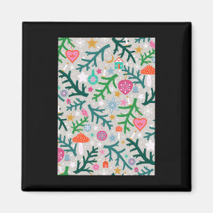 Threadless Carly Watts Kerstboom Ubles Grafisch Magneet