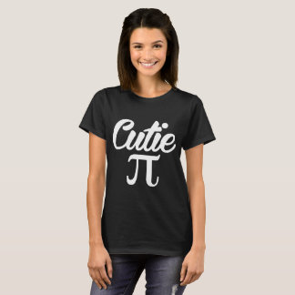 Threadrock Girls Cutie Pi Fied Pi Day Wiskunde Ner T-shirt
