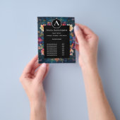 Threads of Light | Bloemig Mandala-ontwerp Flyer (Hand)
