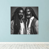 Threads van de erfenis canvas afdruk (Insitu (Houten vloer))