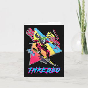 Thredbo Vibrant Snowboarding Adventure Graphic Kaart