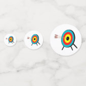 Three Arrow Bullseye Confetti (Voorkanten)