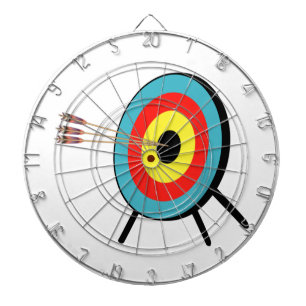 Three Arrow Bullseye Dartbord