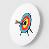 Three Arrow Bullseye Grote Klok (Hoek)