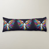 Three Beautiful Angel On the Back and Front of a Lichaamskussen (Voorkant)