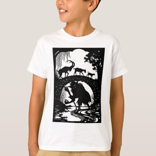 Three Billy Goats Gruff T-Shirt (Devant)