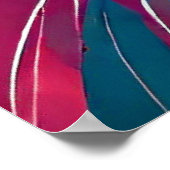 Three Cats Kleurrijk Poster (Hoek)