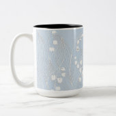Three Dimensional Lily of the Valley Flowers Mug (Gauche)