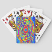 Three Eyes Mandala (voeg woorden toe) Pokerkaarten (Achterkant)