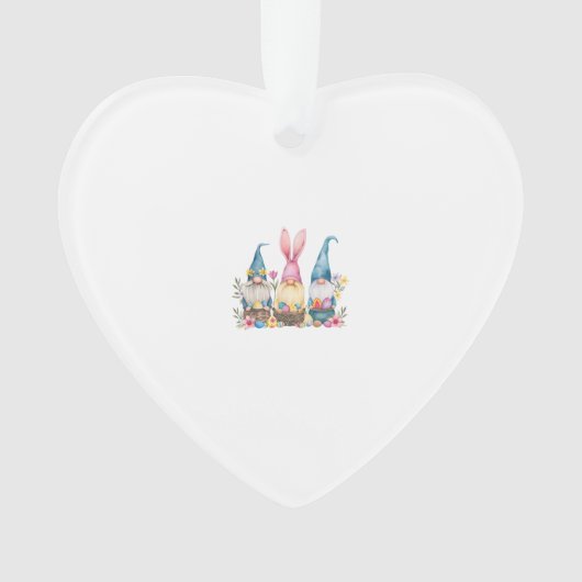 Three Gnome Easter Gnome Easter Egg T-Shirt (devant)