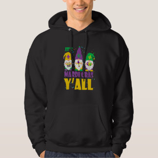 Three Gnomes Mardi Gras 2023 Hoodie