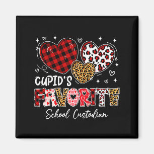 Three Hearts Cupido's Favoriete Schoolopzichter Va Magneet