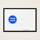  Three Hole Add Logo Earring Jewelry Display (Devant)