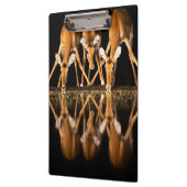 Three Impala Drink Together at Night Klembord (Links)