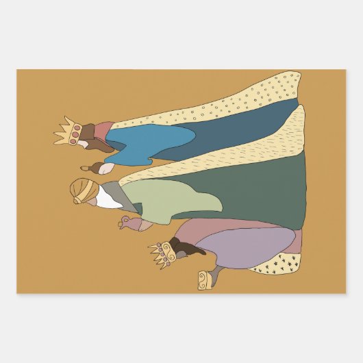 THREE KING WRAPPING PAPER (Voorkant)