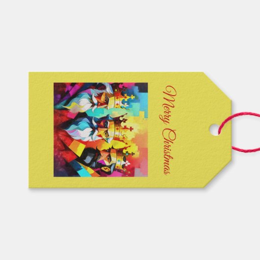 Three Kings Cadeaulabel (Voorkant (Horizontaal))