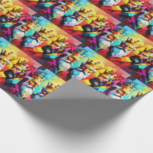 Three Kings Cadeaupapier (Hoek)