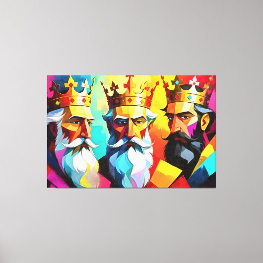 Three Kings Canvas Afdruk (Voorkant)