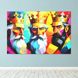 Three Kings Canvas Afdruk