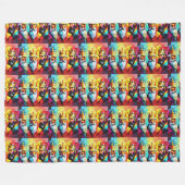 Three Kings Fleece Deken (Voorkant (Horizontaal))