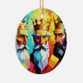 Three Kings Keramisch Ornament (Rechts)