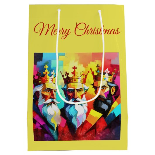 Three Kings Medium Cadeauzakje (Achterkant)