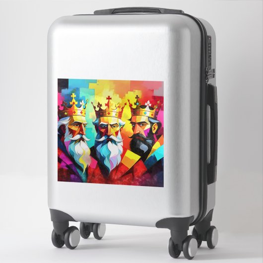 Three Kings Sticker (Koffer)