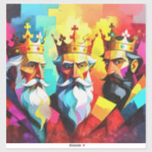 Three Kings Sticker (Vel)
