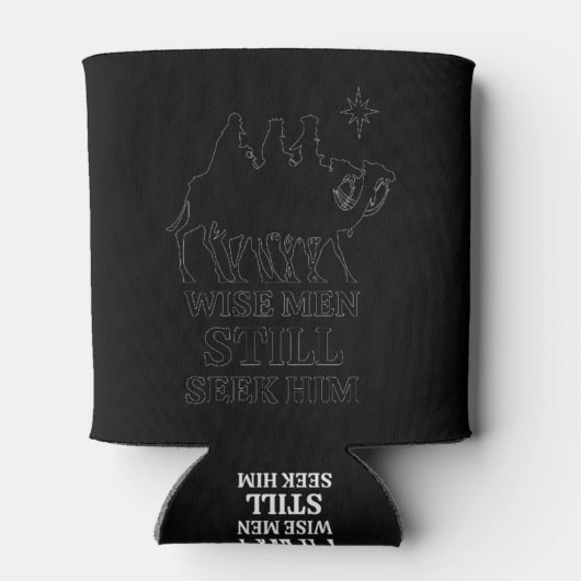 Three Kings Wise Men Still Seek Him Can Cooler (Achterkant)