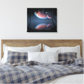 Three Moon Bay Canvas Afdruk (Insitu (Slaapkamer))