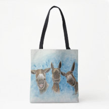 Three Mule Canvas tas