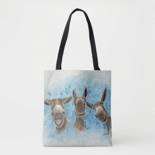 Three Mule Canvas tas (Voorkant)