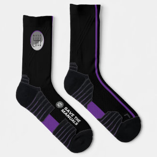 THREE PEDAL NATION Crew Soks Sokken