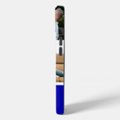 Three Personal Photos personalize Best Dad Case-Mate iPhone Case (Achterkant / Links)