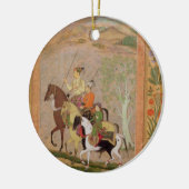 Three Princes Going Hunting, c.1635 (gouache on pa Keramisch Ornament (Links)